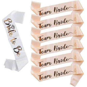 חבילת 6 סרטים לכלה מסיבת רווקות TEAM BRIDE | ג'סטה שופ | Jesta Shop