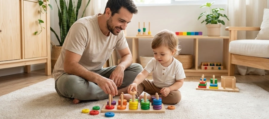 צעצועי עץ מונטסורי: איך לבחור לפי שלב ההתפתחות של הילד | ג'סטה שופ | Jesta Shop