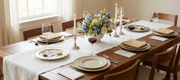 המדריך המלא לעיצוב שולחן סדר חגיגי: כך תייצרו מראה יוקרתי במינימום מאמץ | ג'סטה שופ | Jesta Shop