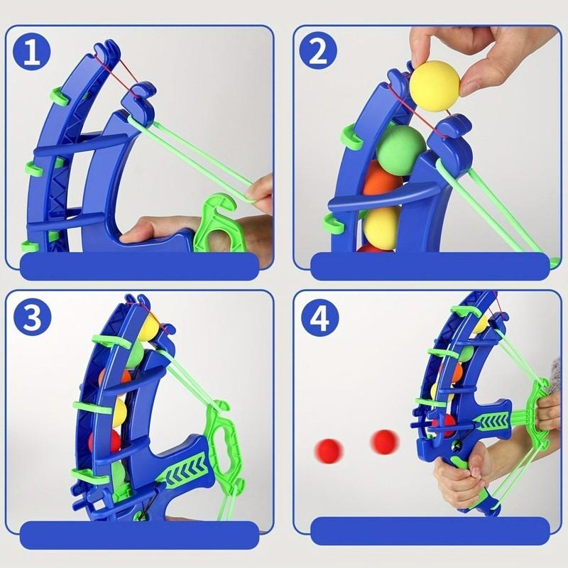 צעצוע חץ וקשת עם כדורי ספוג רכים | ג'סטה שופ | Jesta Shop