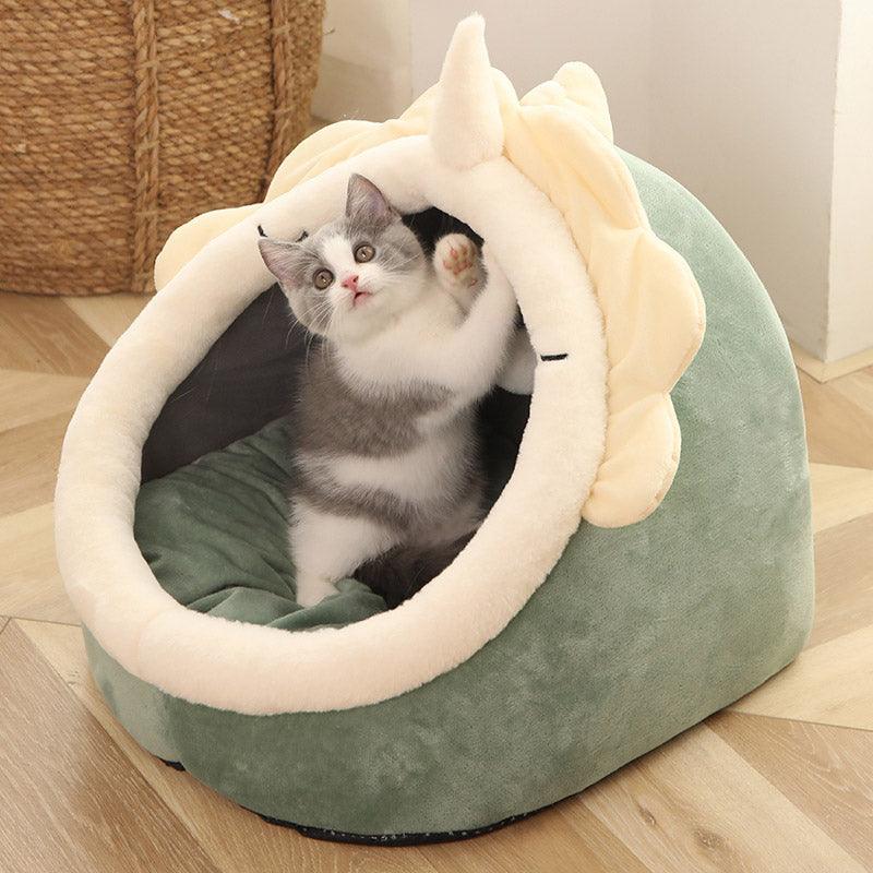 מיטה פרוותית לחתולים וכלבים בעיצוב דקורטיבי | ג'סטה שופ | JestaShop