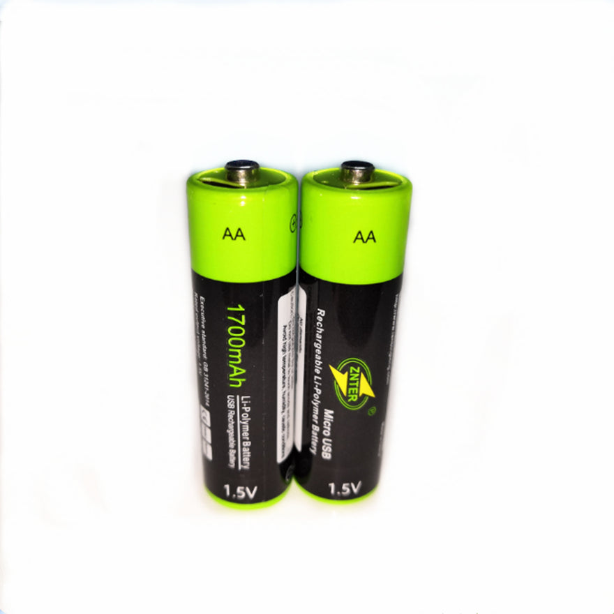 סוללות אצבע AA נטענות USB | ג'סטה שופ | Jesta Shop