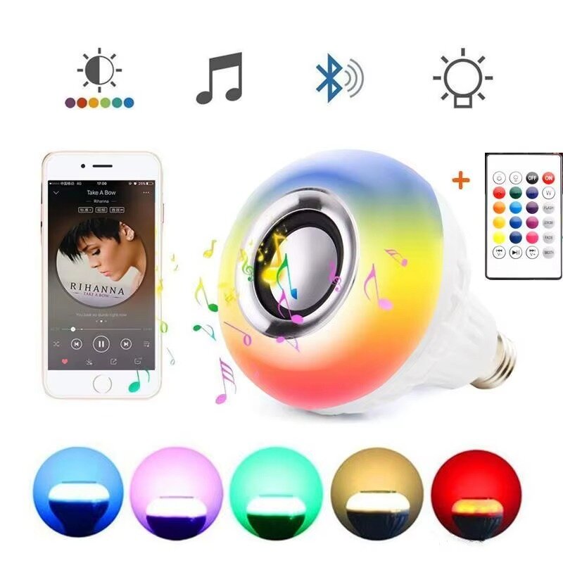 מנורת LED משולבת רמקול בלוטוס | ג'סטה שופ | Jesta Shop