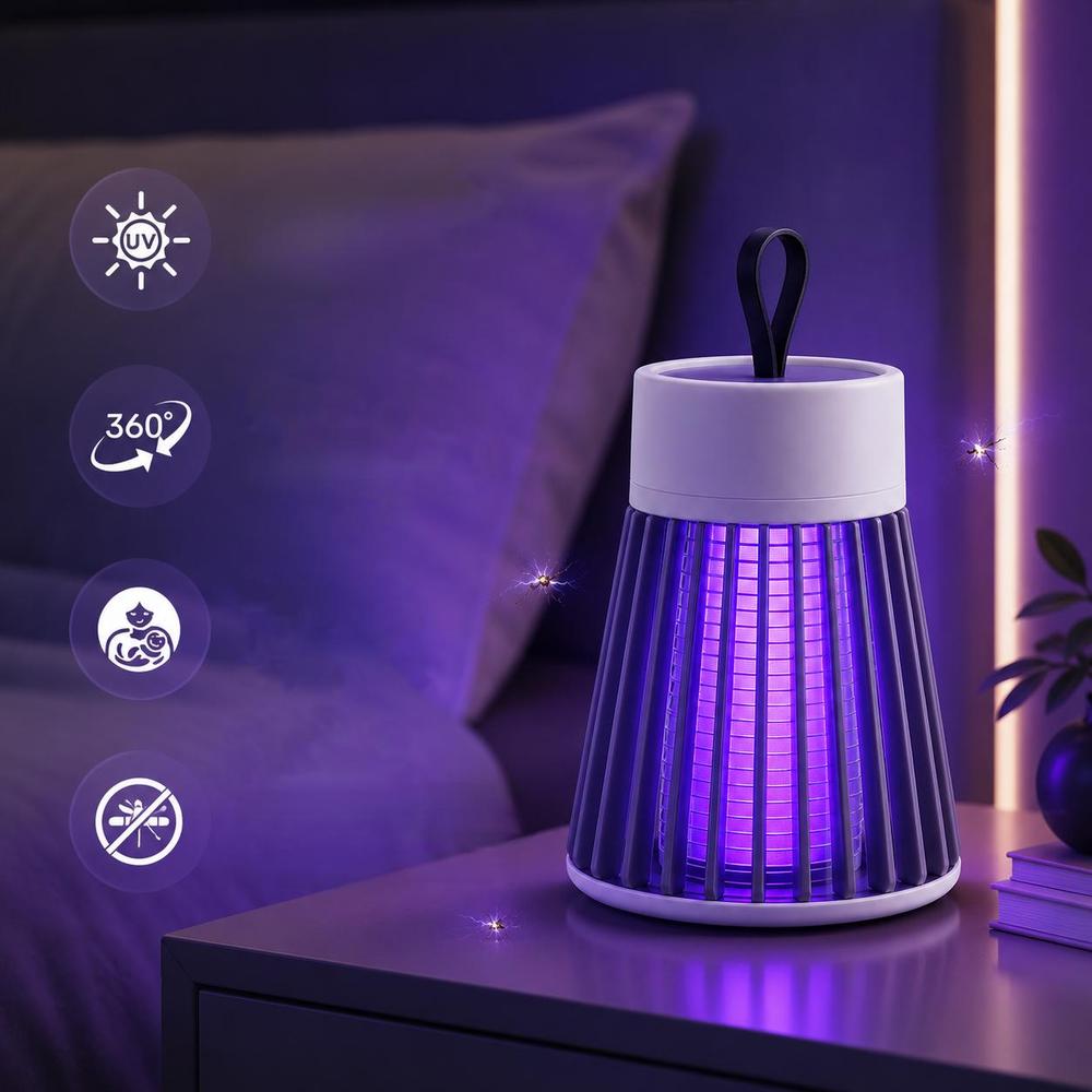 קוטל יתושים וזבובים UV חדשני USB | ג'סטה שופ | Jesta Shop