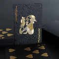 חבילת קלפים בצבע שחור בעיצוב דקורטיבי | ג'סטה שופ | JestaShop
