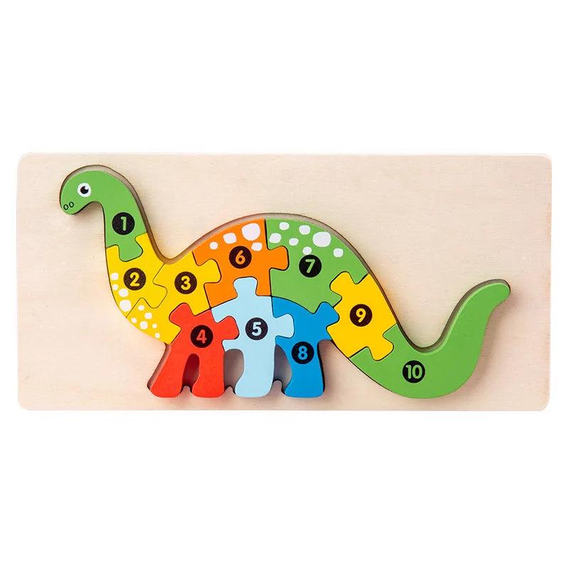 צעצוע מונטסורי לילדים פאזל עץ חינוכי תלת מימדי | ג'סטה שופ | Jesta Shop