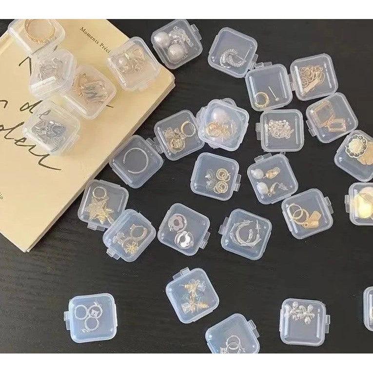 חבילת 40 קופסאות אחסון שקופות לתכשיטים | ג'סטה שופ | JestaShop