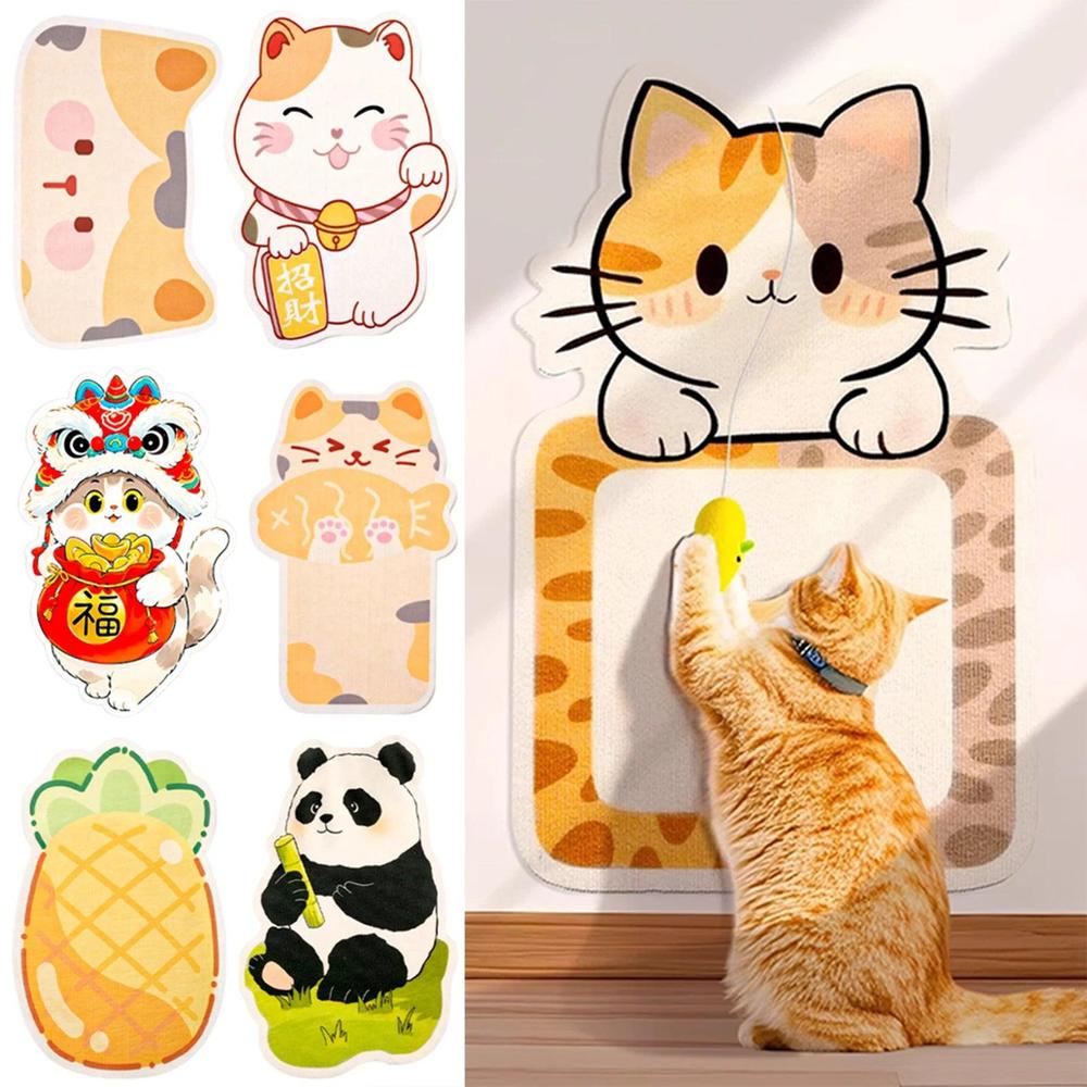משטח גירוד לחתולים נדבק לקיר