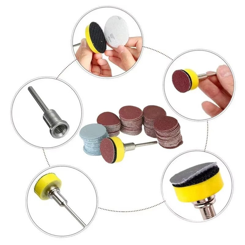 חבילת 100 דיסקיות ליטוש חד פעמיות במגוון רמות | ג'סטה שופ | Jesta Shop