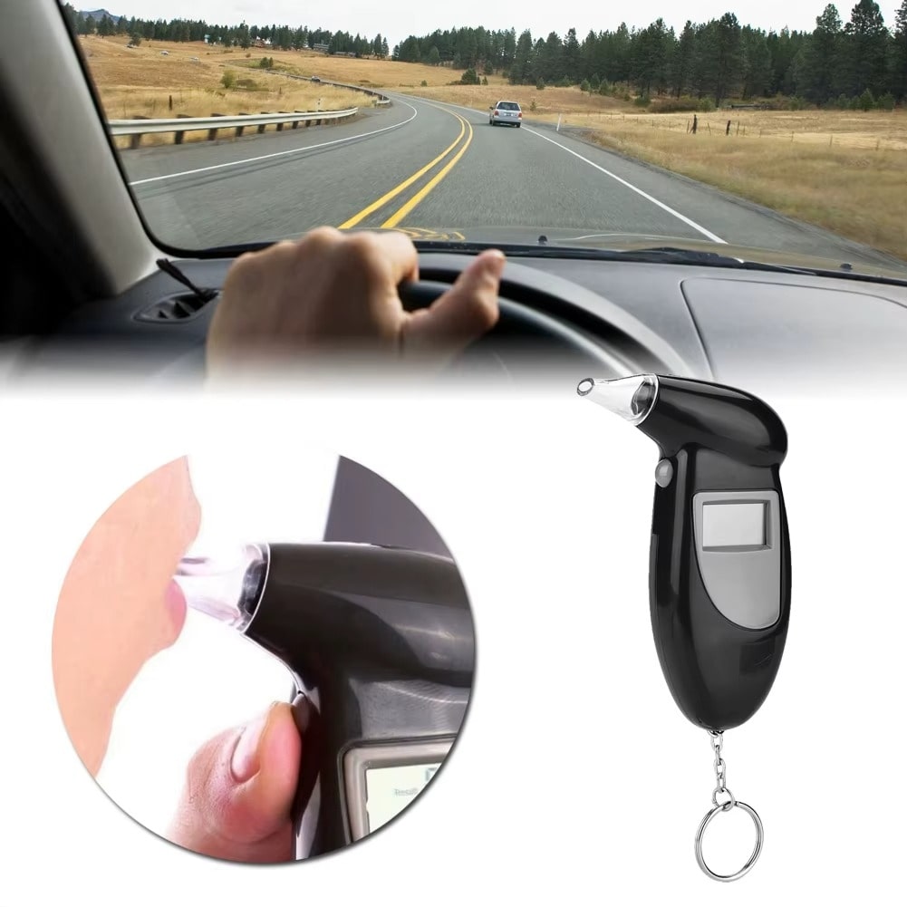 מכשיר ינשופון לבדיקות אלכוהול בדם בעל תצוגת LCD | ג'סטה שופ | Jesta Shop