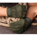 זוג כפפות טקטיות מלאות נגד החלקה בסגנון צבאי | ג'סטה שופ | JestaShop