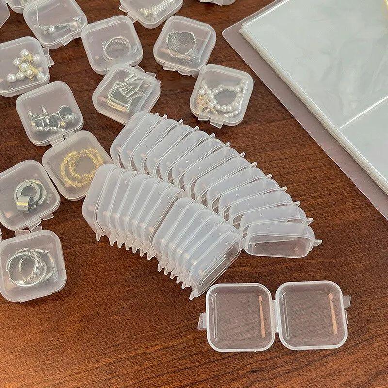 חבילת 40 קופסאות אחסון שקופות לתכשיטים | ג'סטה שופ | JestaShop