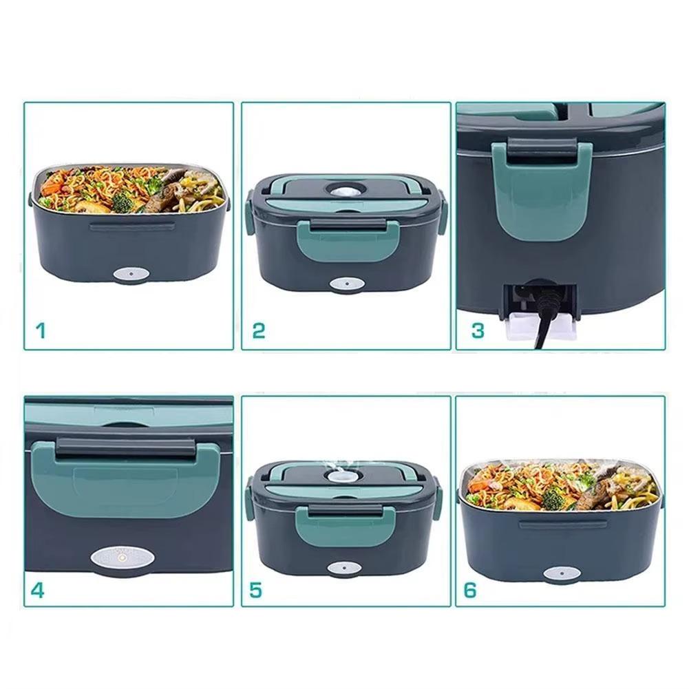 קופסת אוכל חשמלית מחממת מנות | ג'סטה שופ | Jesta Shop