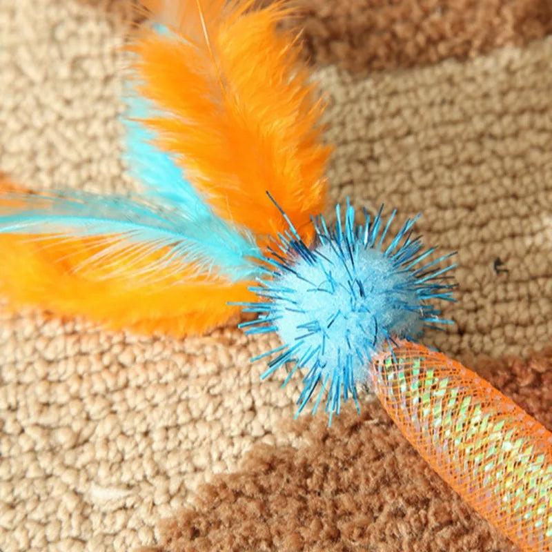 3 יחידות צעצוע אינטראקטיבי קפיץ אלסטי לחתולים | ג'סטה שופ | Jesta Shop