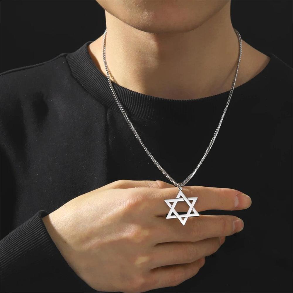 שרשרת מגן דוד לגברים ונשים | ג'סטה שופ | Jesta Shop