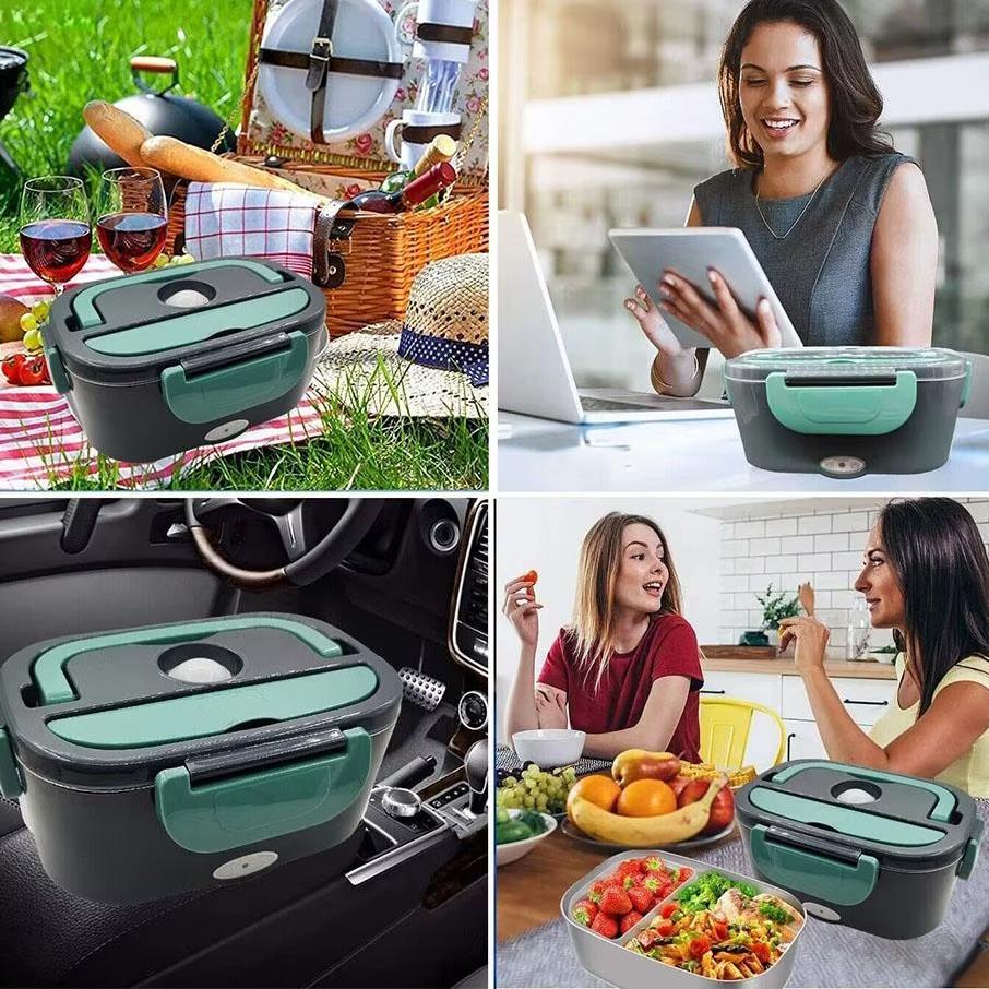 קופסת אוכל חשמלית מחממת מנות | ג'סטה שופ | Jesta Shop