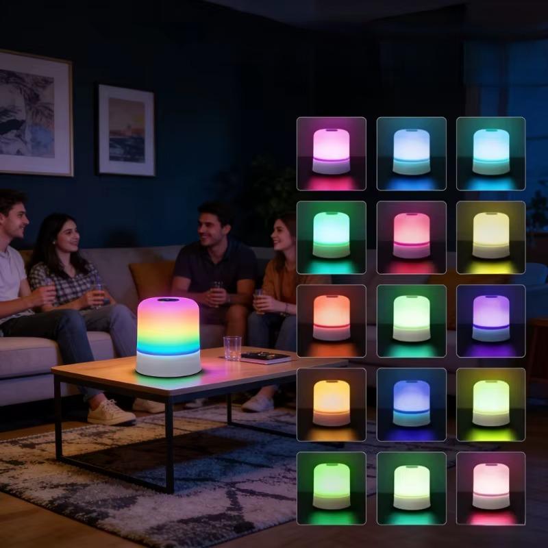 מנורת לילה RGB מחליפה צבעים עם שלט | ג'סטה שופ | Jesta Shop