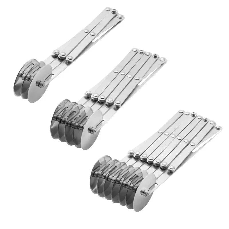 גלגלת הרמוניקה מתכווננת מנירוסטה לחיתוך בצק | ג'סטה שופ | Jesta Shop