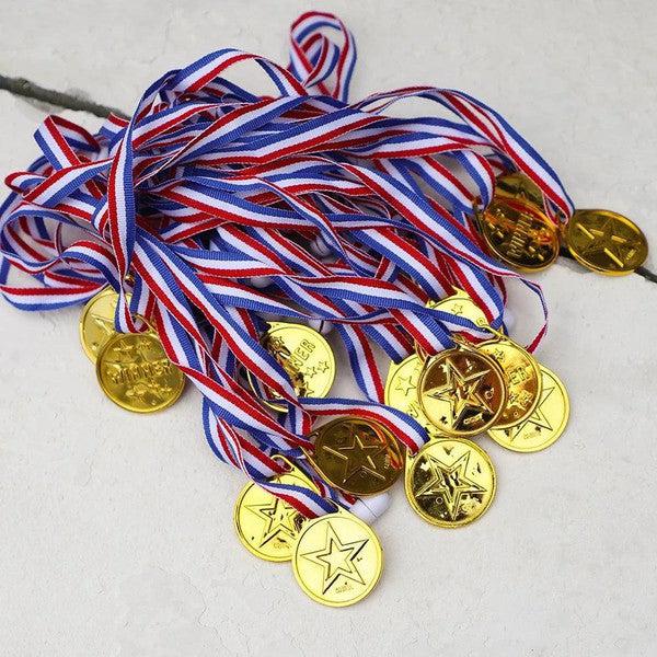 חבילת 10 פרסי זכייה מדליות זהב לילדים | ג'סטה שופ | JestaShop