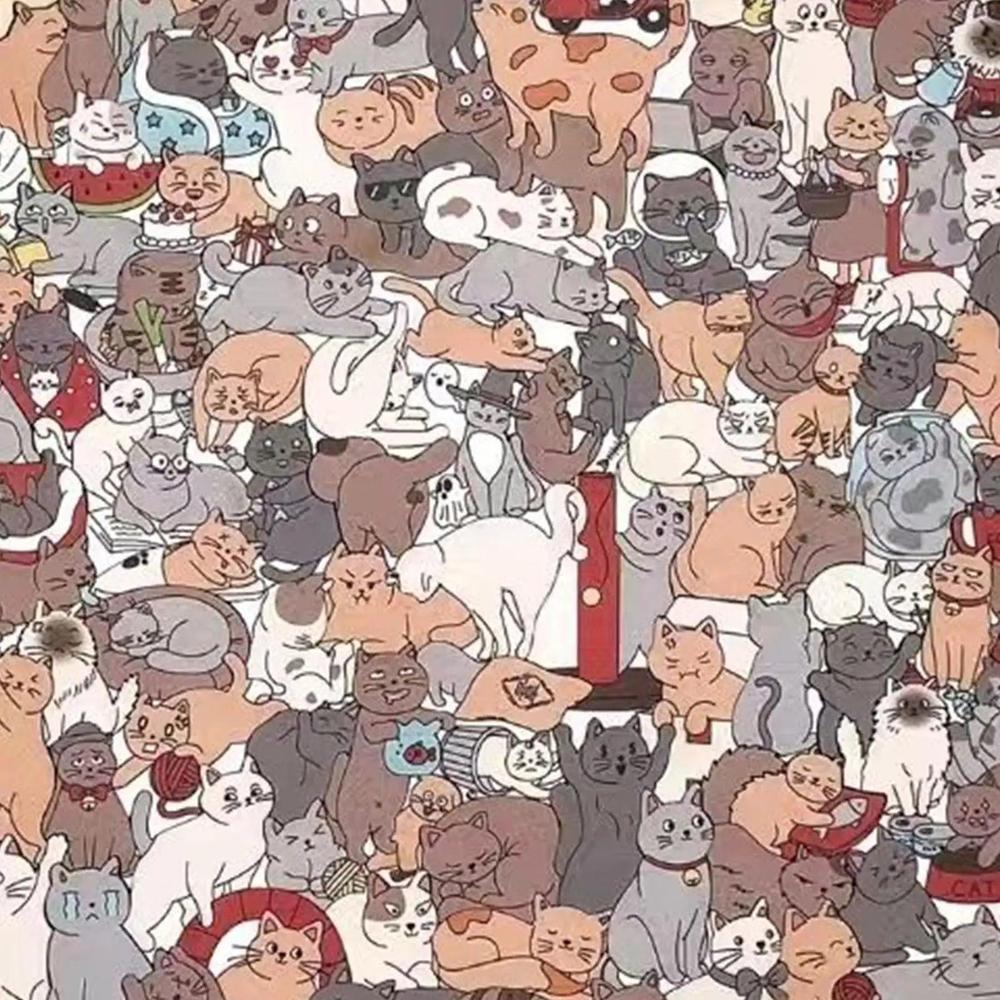 פאזל עץ 135 חלקים בצורת חתול | ג'סטה שופ | Jesta Shop