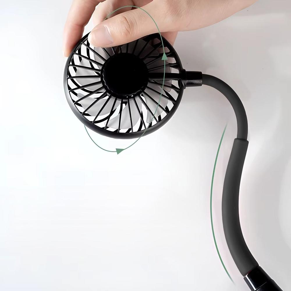 זוג מאווררים ניידים נטען לצוואר | ג'סטה שופ | Jesta Shop