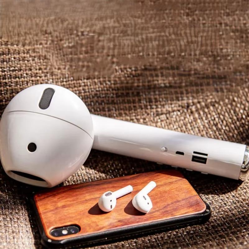 רמקול Bluetooth נייד בעיצוב אוזניית AirPods | ג'סטה שופ | Jesta Shop