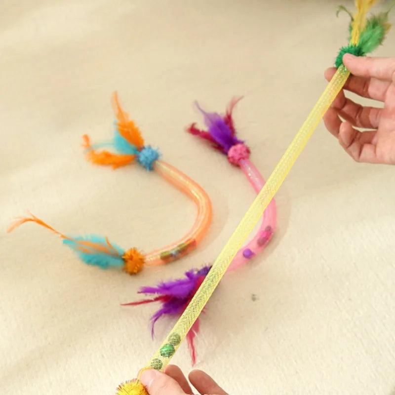 3 יחידות צעצוע אינטראקטיבי קפיץ אלסטי לחתולים | ג'סטה שופ | Jesta Shop