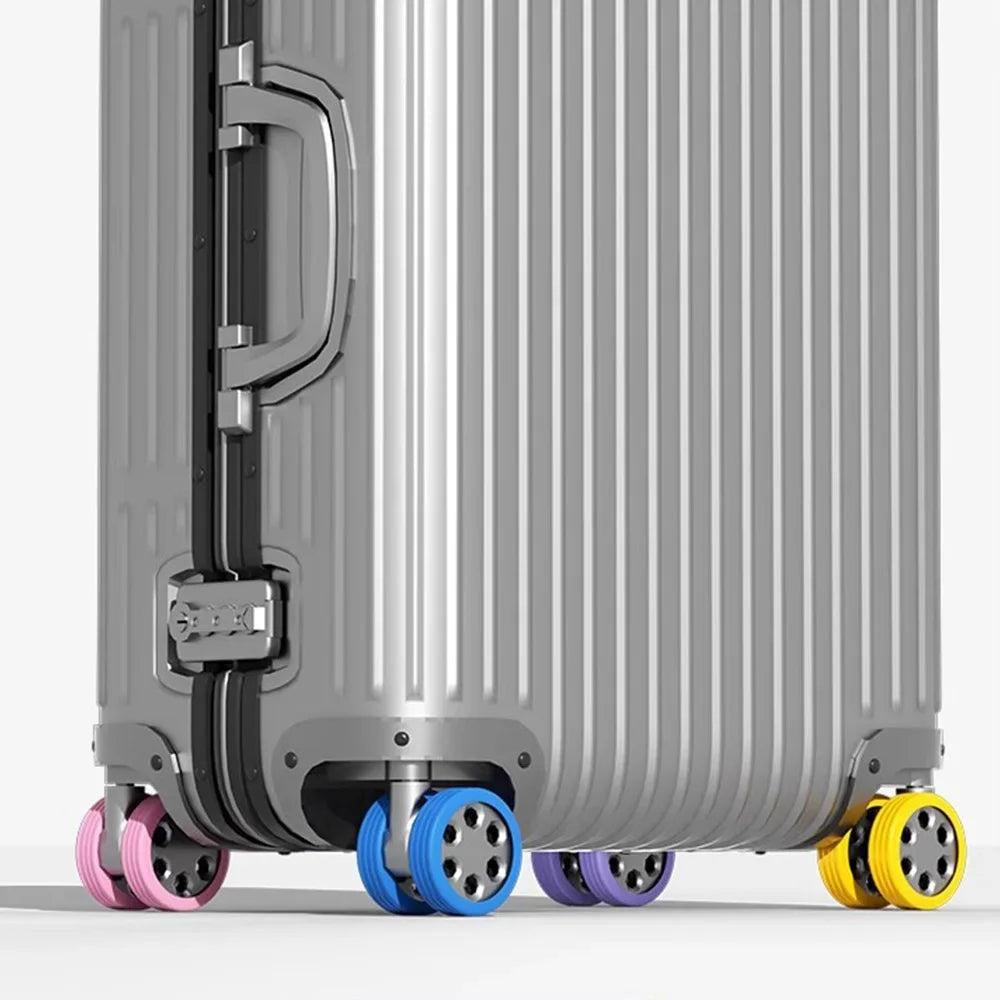 חבילת 8 מגני סיליקון לגלגלי מזוודה | ג'סטה שופ | Jesta Shop