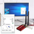 כרטיס רשת אלחוטי פנימי 2400Mbps | ג'סטה שופ | Jesta Shop