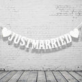 שלט חתן כלה Just Married | ג'סטה שופ | JestaShop