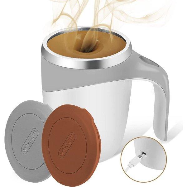 ספל קפה כוס מערבבת אוטומטית נטענת USB לשתייה חמה וקרה | ג'סטה שופ | JestaShop