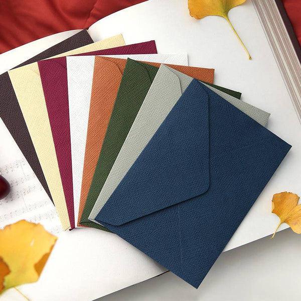 חבילת 20 מעטפות בד להזמנות במגוון צבעים | ג'סטה שופ | JestaShop