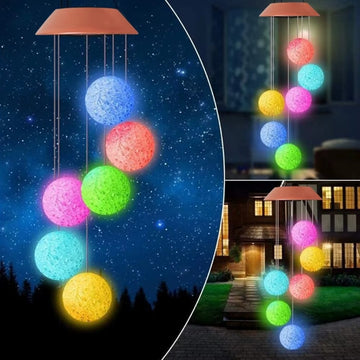 מובייל פעמוני רוח סולארי | ג'סטה שופ | Jesta Shop