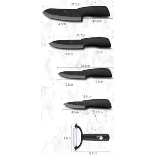 סט סכיני שף מקצועיים לשימוש רב תכליתי | ג'סטה שופ | JestaShop