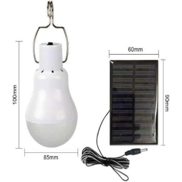 מנורה סולארית ניידת לטיולים ולקמפינג | ג'סטה שופ | JestaShop