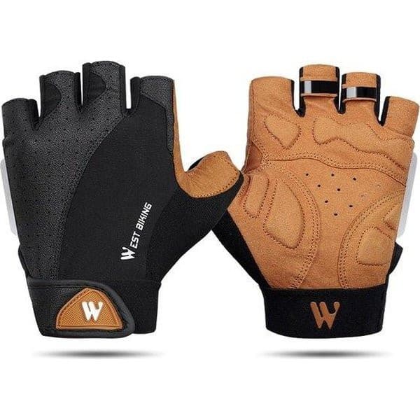זוג כפפות רכיבה מקצועיות בשילוב עור איכותי | ג'סטה שופ | Jesta Shop