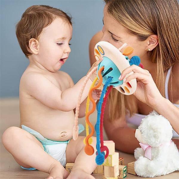 צעצוע משולב לבקיעת שיניים ואימון אצבעות לתינוק | ג'סטה שופ | JestaShop