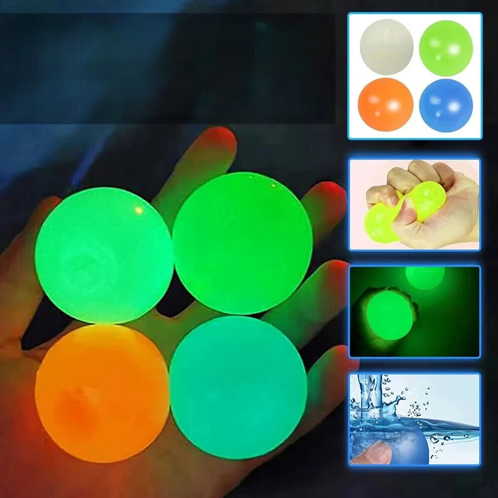 כדורים דביקים זוהרים בחושך | ג'סטה שופ | Jesta Shop