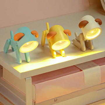 מנורת לילה לילדים בעיצוב כלב במגוון צבעים | ג'סטה שופ | JestaShop