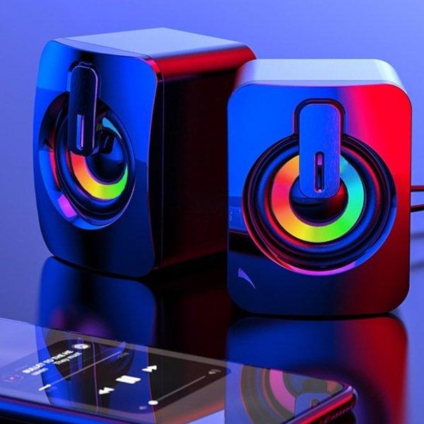 זוג רמקולים USB עוצמתיים למחשב | ג'סטה שופ | Jesta Shop