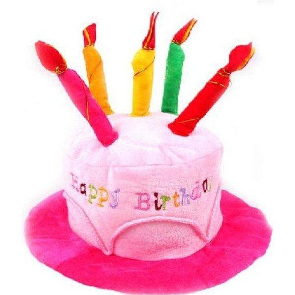 כובע בסגנון עוגת יום הולדת HAPPY BIRTHDAY | ג'סטה שופ | JestaShop