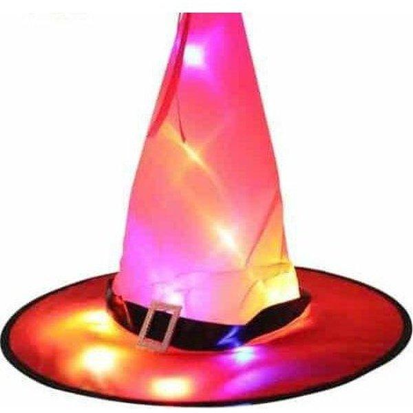 כובע מכשפה עם נורות LED | ג'סטה שופ | JestaShop