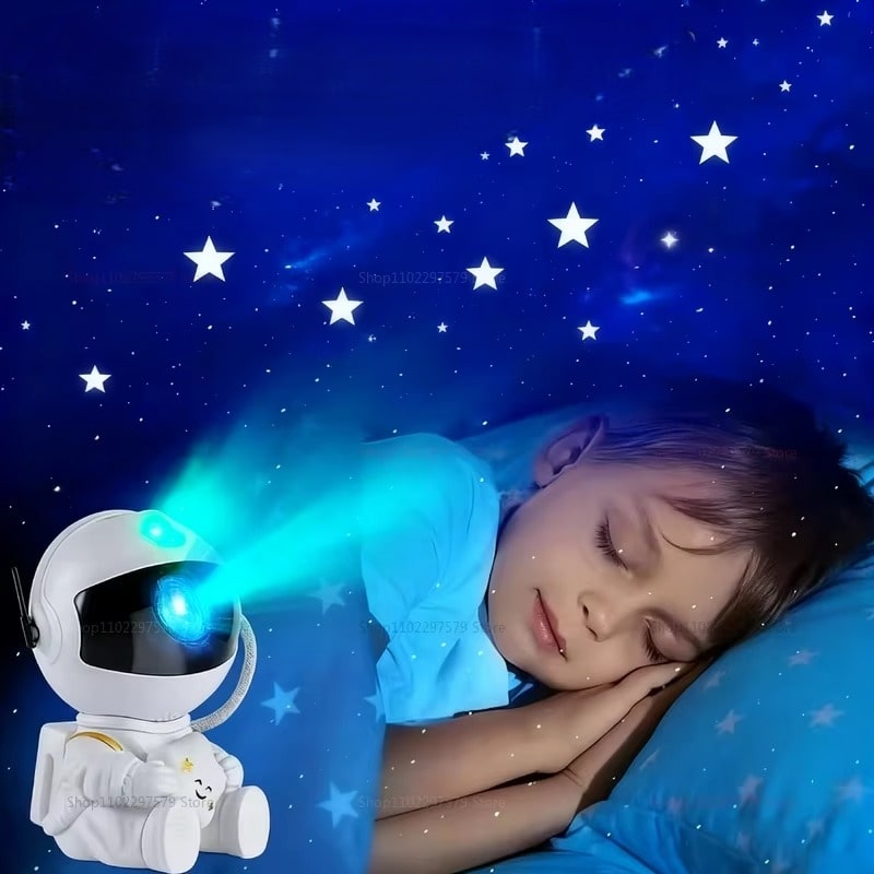 מנורת אסטרונאוט מקרינה אור גלקסיה | ג'סטה שופ | Jesta Shop