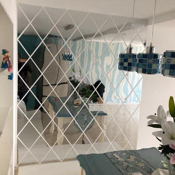 מראת קיר מדבקות תלת מימד במגוון גדלים | ג'סטה שופ | Jesta Shop