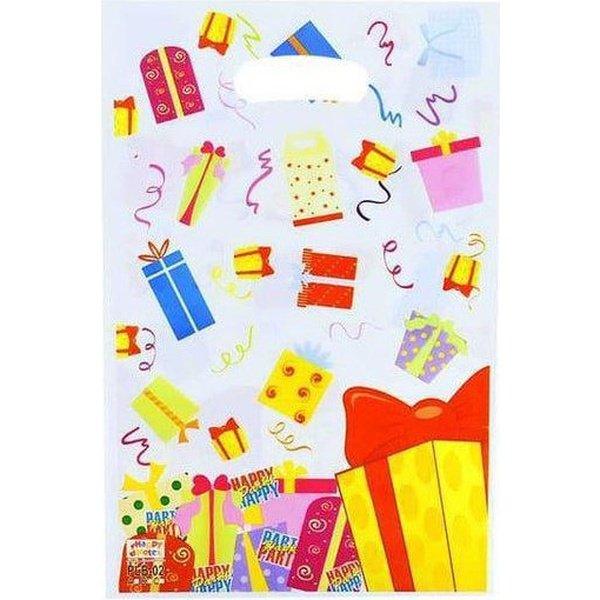 חבילת 10 שקיות מתנה ליום הולדת לילדים | ג'סטה שופ | JestaShop